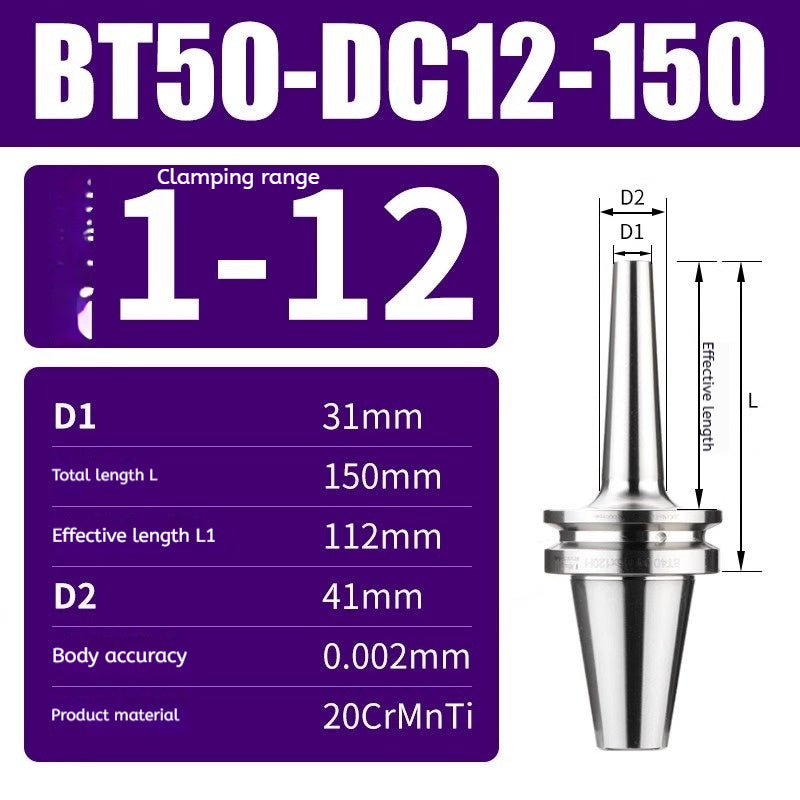 10045 BT30/BT40/BT50-DC high precision back-pull tool holder Shandong Denso Pricision Tools Co.,Ltd.